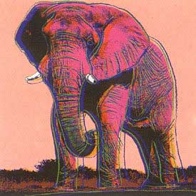 ANDY WARHOL Elephant 