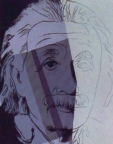 ANDY WARHOL Albert Einstein 