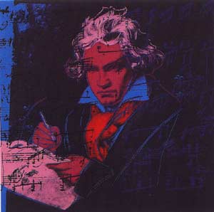 ANDY WARHOL Beethoven