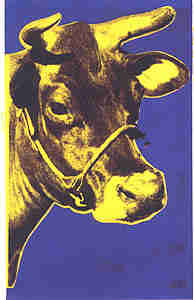 ANDY WARHOL Cow