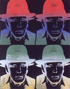 ANDY WARHOL Joseph Beuys