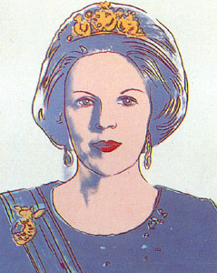 ANDY WARHOL Queen Beatrix